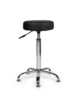 Ergonomische Tabouret Zwart op Wielen