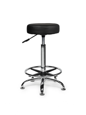 Ergonomische Tabouret Zwart op Wielen