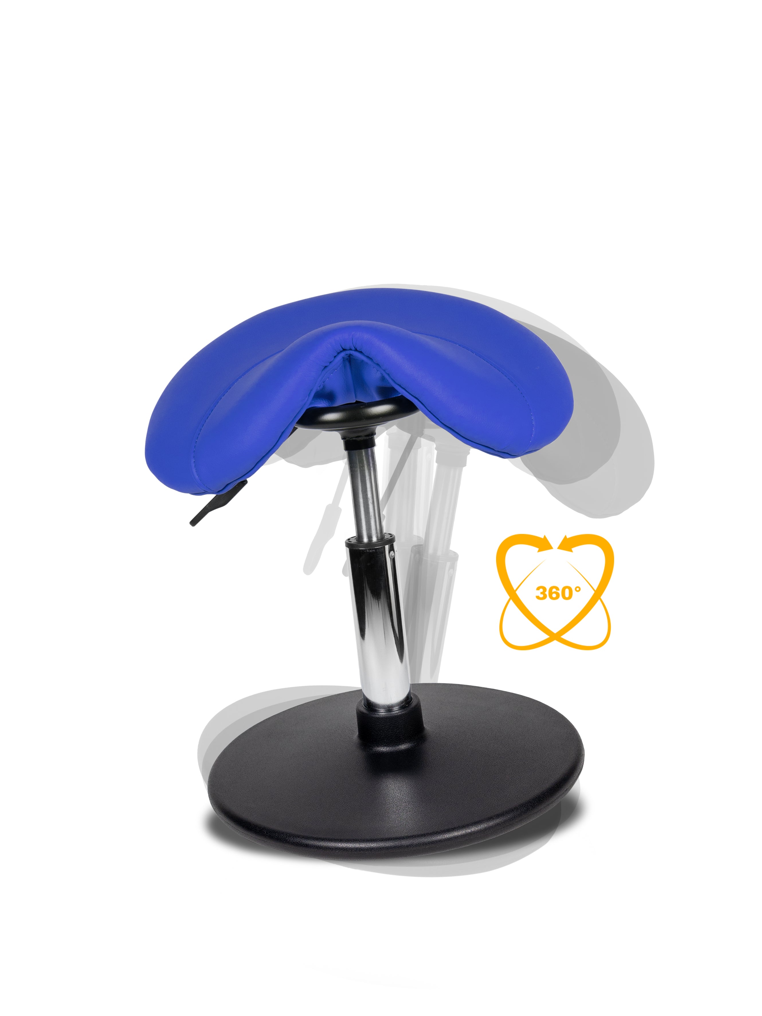 Ergonomische Balanskruk Blauw