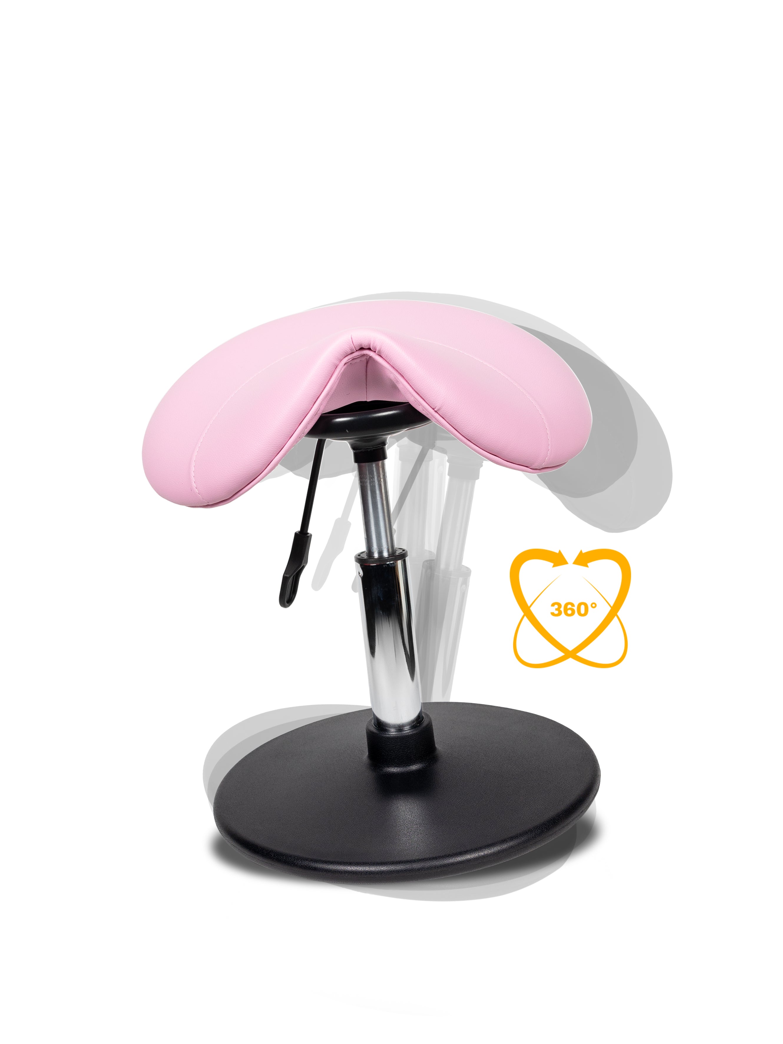 Ergonomische Balanskruk Roze