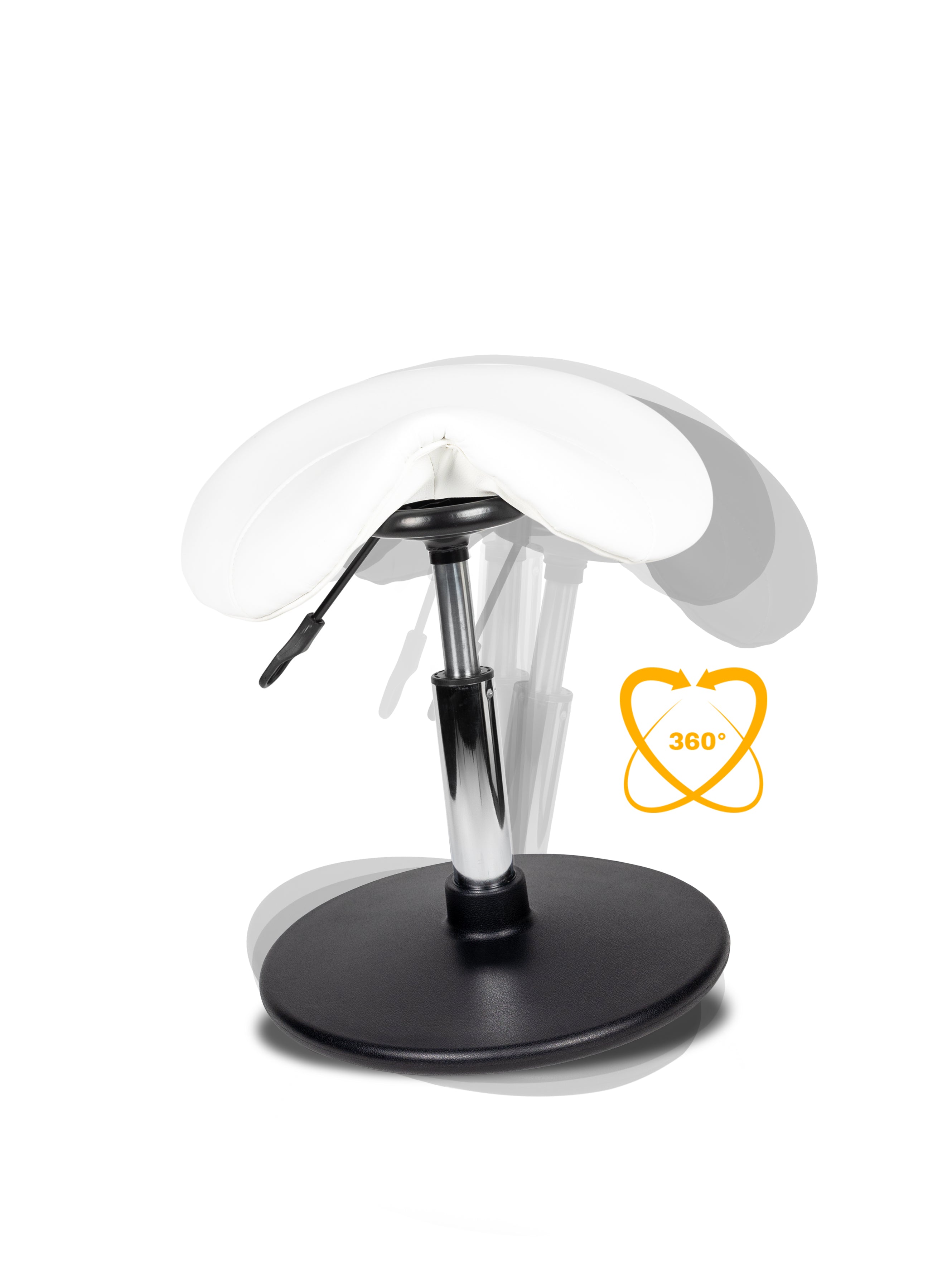 Ergonomische Balanskruk Wit