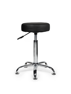 Ergonomische Tabouret Zwart op Wielen