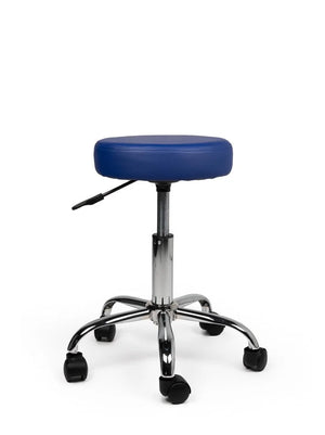 Ergonomische Tabouret Blauw op Wielen