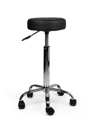 Ergonomische Tabouret Zwart op Wielen