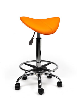 Zadelkruk Zeno Hoog Oranje met Voetring