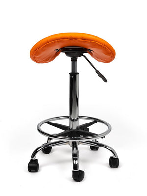 Zadelkruk Zeno Hoog Oranje met Voetring