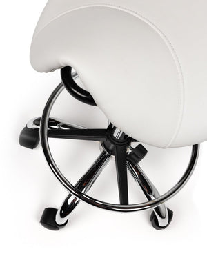 Zadelkruk Hoog Wit met Voetring