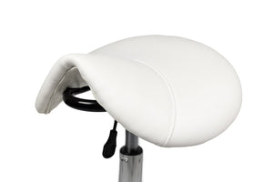 Zadelkruk Hoog Wit met Voetring