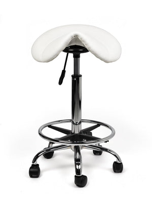 Zadelkruk Hoog Wit met Voetring