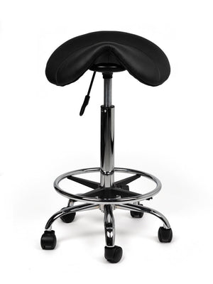 Zadelkruk Zeno Zwart met Voetring