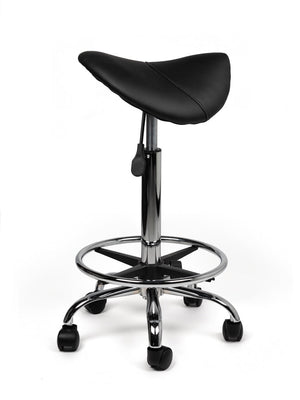 Zadelkruk Zeno Zwart met Voetring