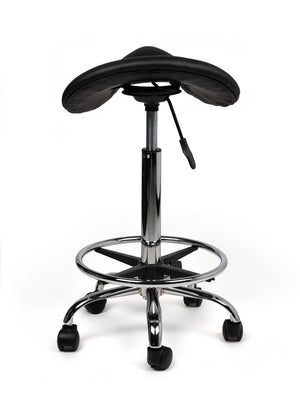 Zadelkruk Zeno Zwart met Voetring