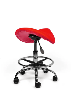 Zadelkruk Rood Laag met Voetring