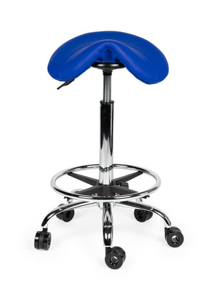 Kapperskruk Blauw Hoog met Voetring