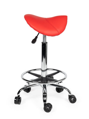 Kapperskruk Rood Hoog met Voetring