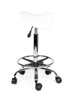 Kapperskruk Wit Hoog met Voetring