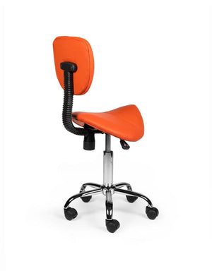 Zadelkruk Rugleuning Laag Oranje