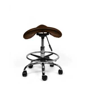 Zadelkruk Bruin Laag met Voetring