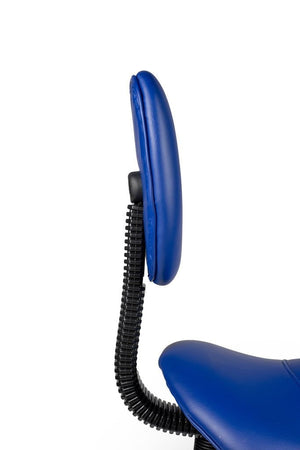 Zadelkruk Rugleuning Hoog Blauw