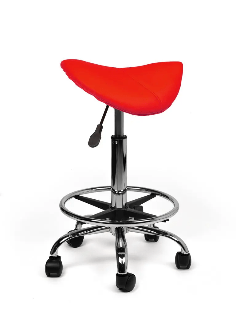 Zadelkruk Kalista Standaard Rood met Voetring