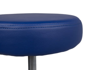 Tabouret Blauw Standaard met Voetring