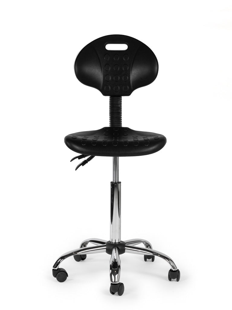 Werkplaatsstoel Zwart Standaard