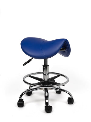 Zadelkruk Blauw Laag met Voetring