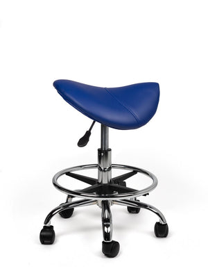 Zadelkruk Blauw Laag met Voetring