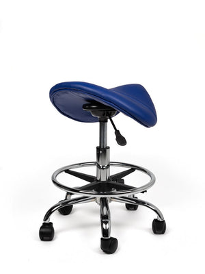 Zadelkruk Blauw Laag met Voetring