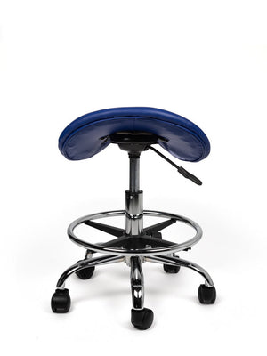 Zadelkruk Blauw Laag met Voetring