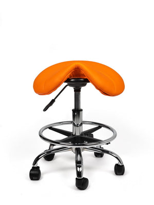 Zadelkruk Oranje Laag met Voetring