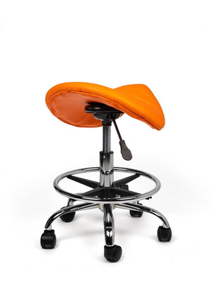 Zadelkruk Oranje Laag met Voetring