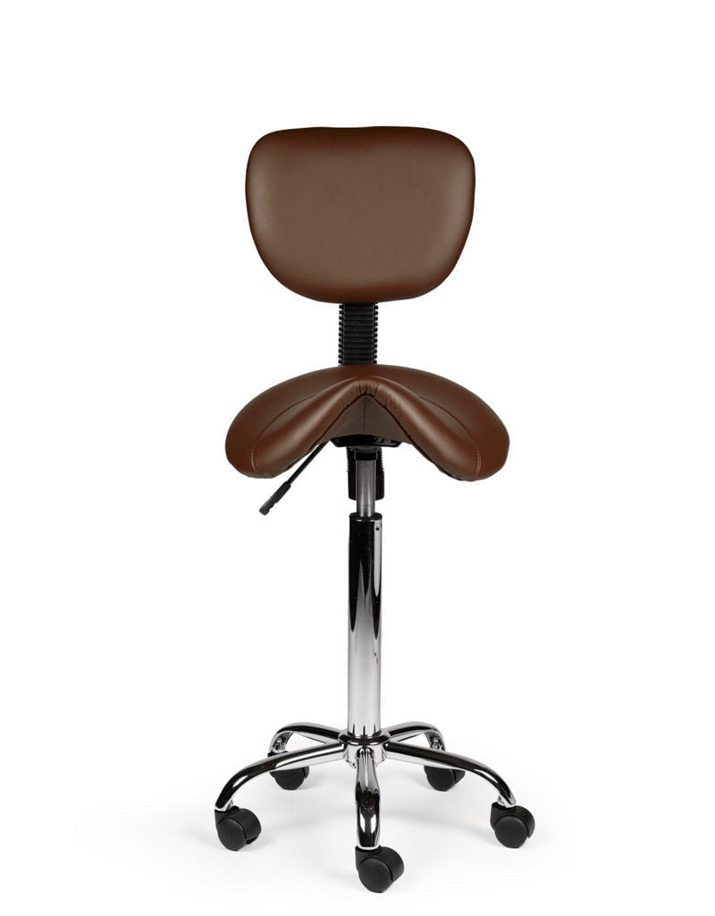 Zadelkruk Rugleuning Hoog Bruin