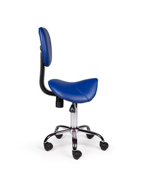 Zadelkruk Rugleuning Laag Blauw