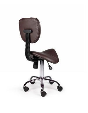 Zadelkruk Rugleuning Laag Bruin