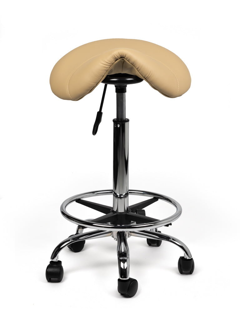 Zadelkruk Zeno Hoog Beige met Voetring