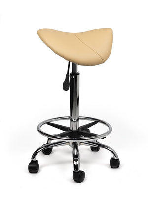 Zadelkruk Zeno Hoog Beige met Voetring