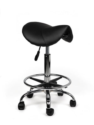 Zadelkruk Kalista Standaard Zwart met Voetring