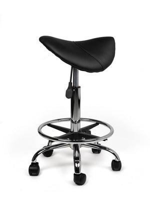 Zadelkruk Kalista Standaard Zwart met Voetring