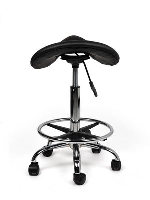 Zadelkruk Kalista Standaard Zwart met Voetring