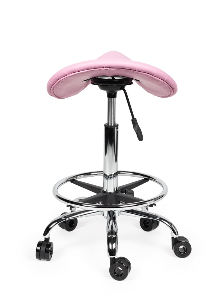 Kapperskruk Roze Standaard met Voetring