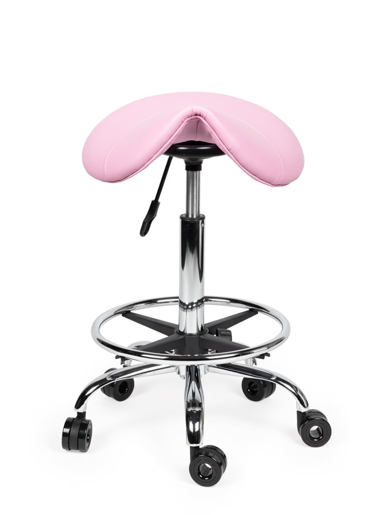 Kapperskruk Roze Standaard met Voetring