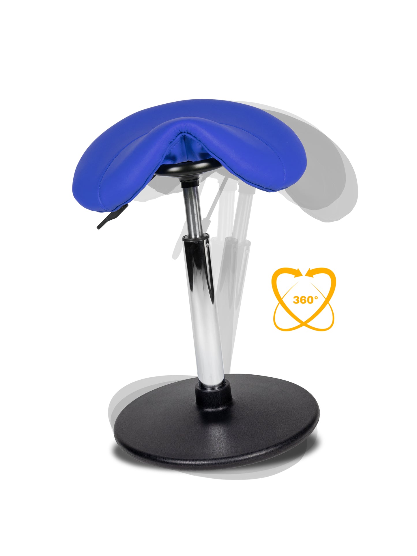 Ergonomische Balanskruk Blauw