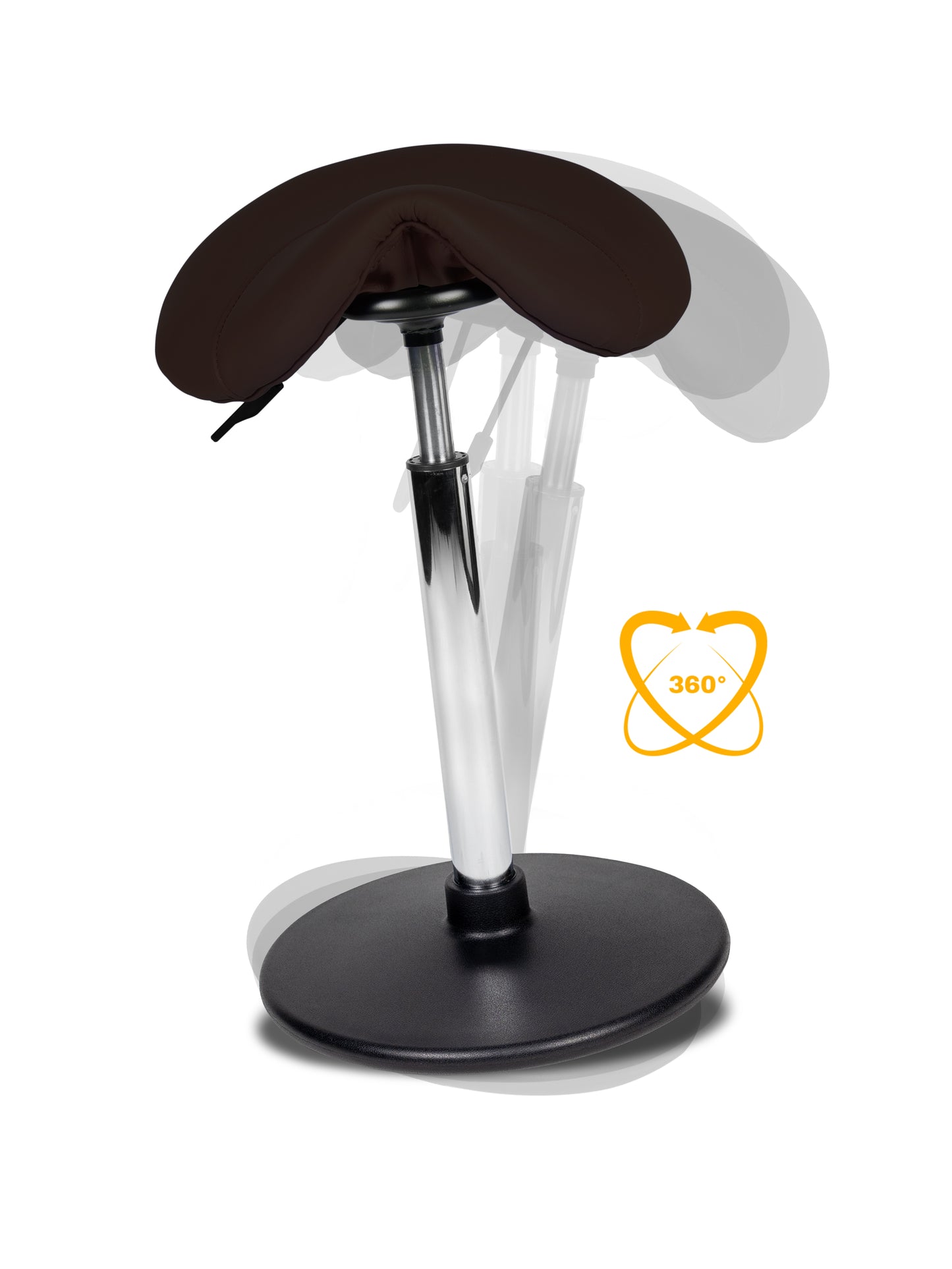 Ergonomische Balanskruk Bruin