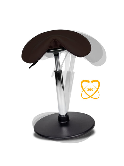 Ergonomische Balanskruk Bruin