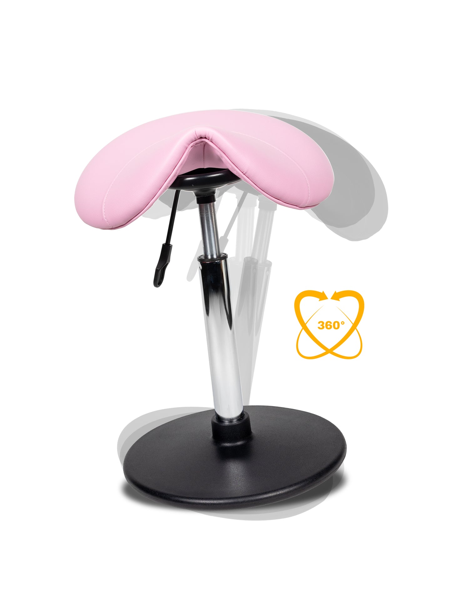 Ergonomische Balanskruk Roze