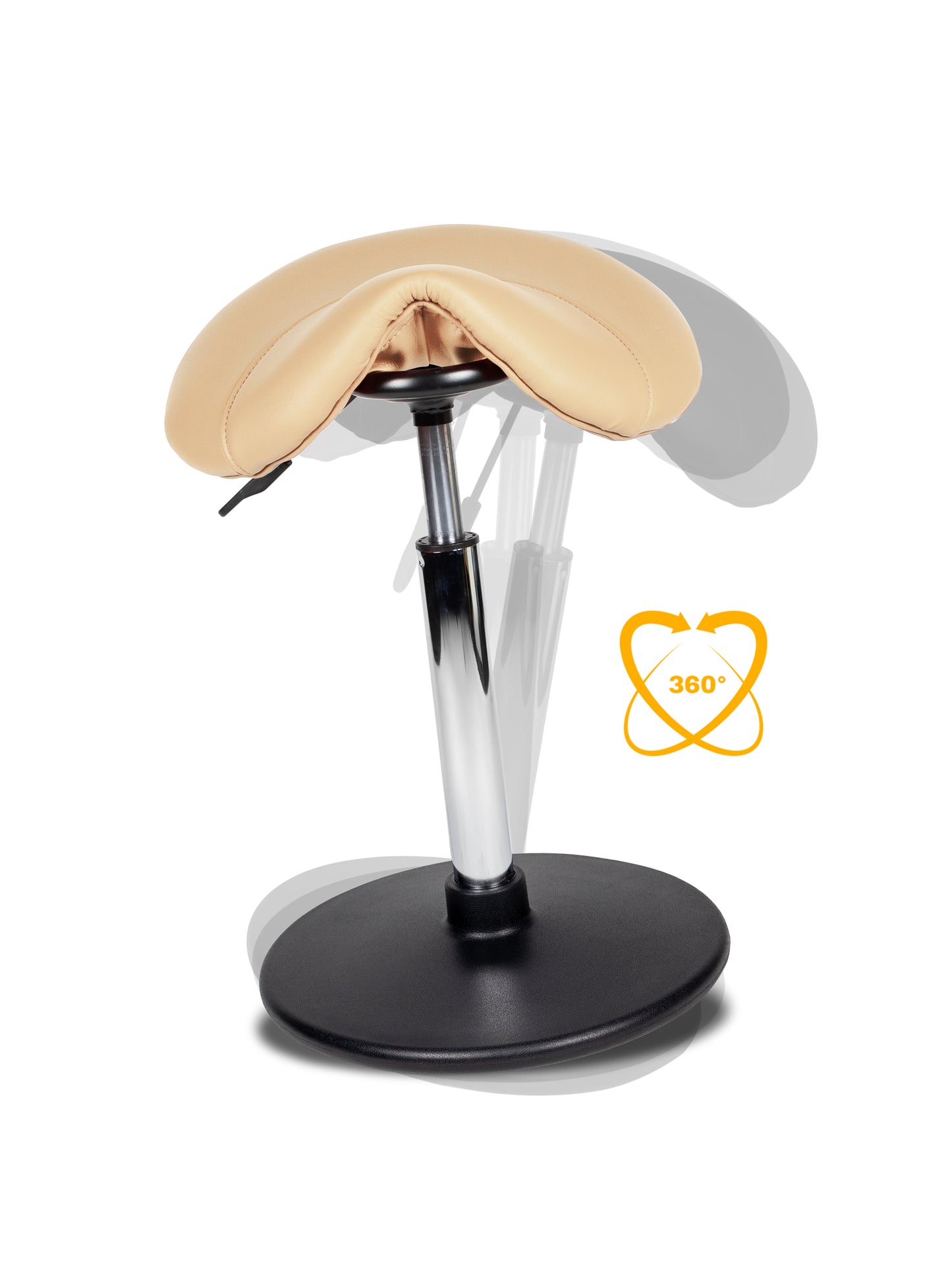 Ergonomische Balanskruk Beige