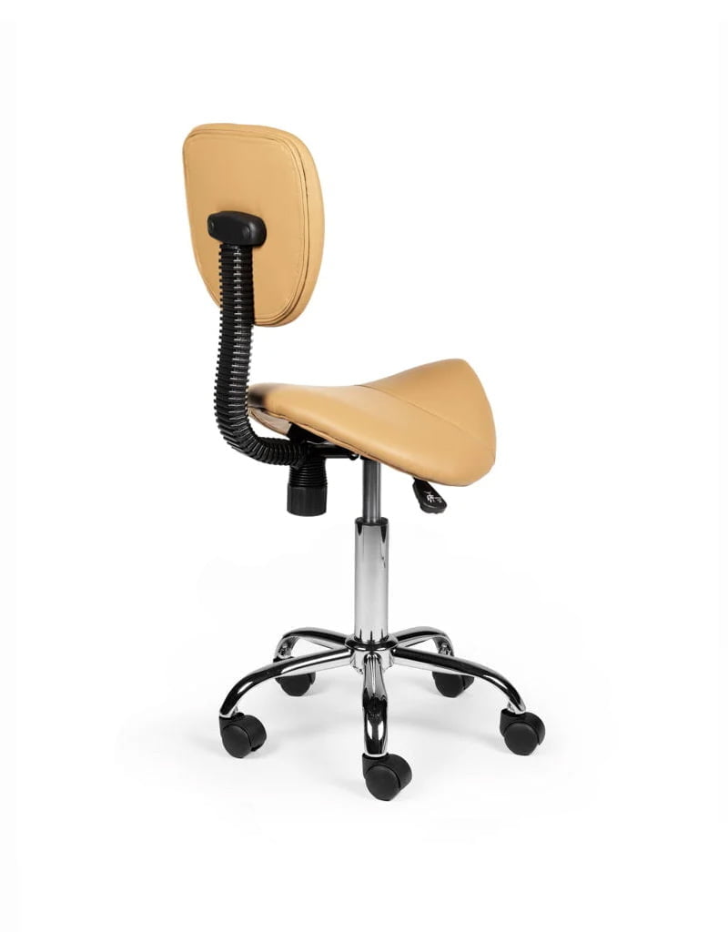 Zadelkruk Rugleuning Laag Beige