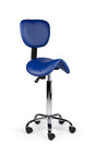 Zadelkruk Rugleuning Hoog Blauw