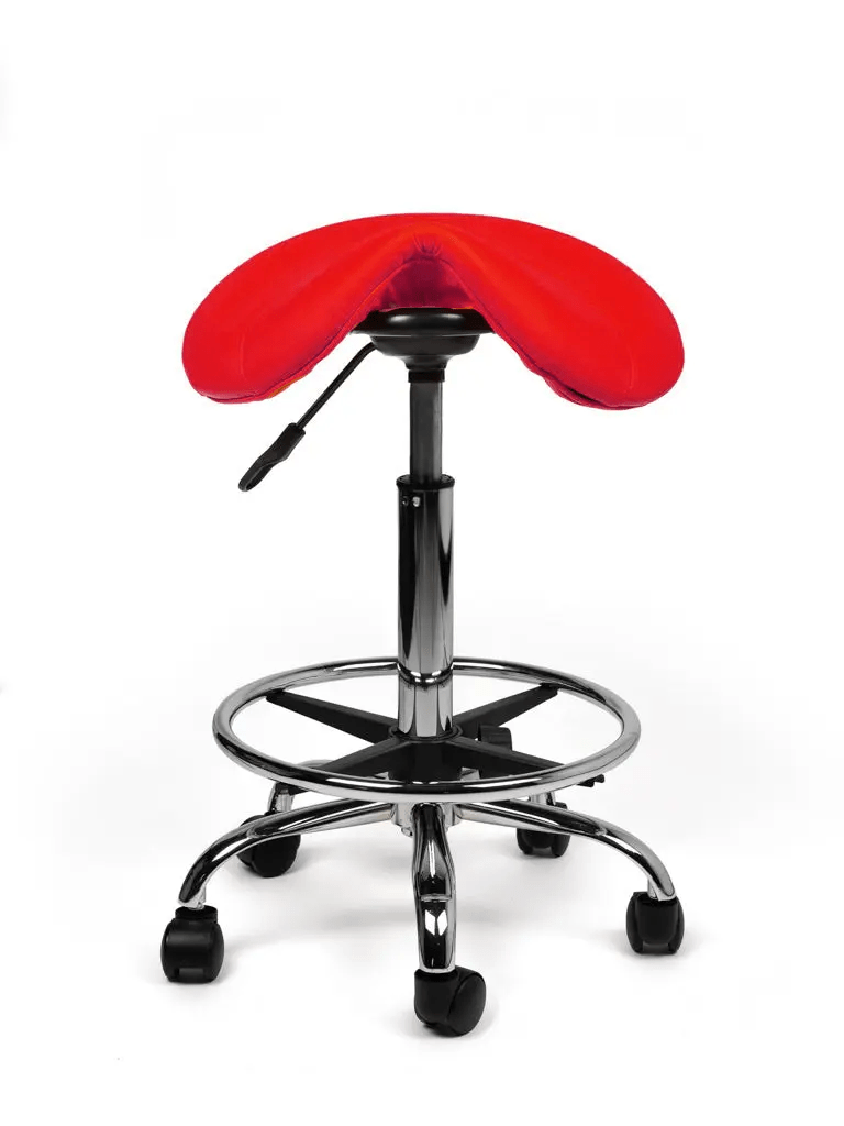 Zadelkruk Kalista Standaard Rood met Voetring